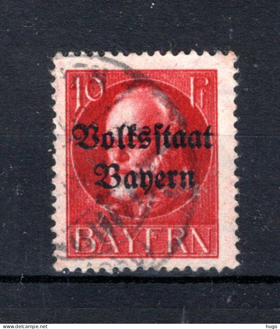 BAYERN Yt. 119° Gestempeld 1919 - Used