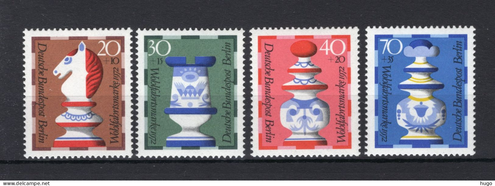 DUITSLAND BERLIN Yt. 400/403 MNH 1972 - Unused Stamps