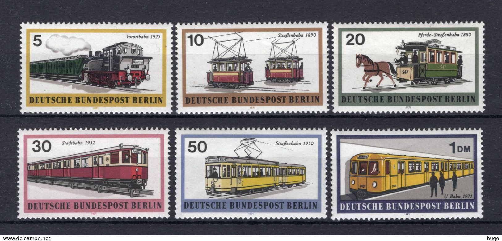 DUITSLAND BERLIN Yt. 360/365 MH 1971 - Unused Stamps