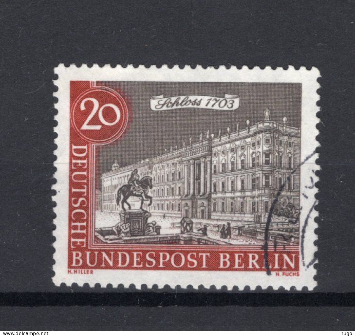 DUITSLAND BERLIN Yt. 199° Gestempeld 1962-1963 -1 - Oblitérés