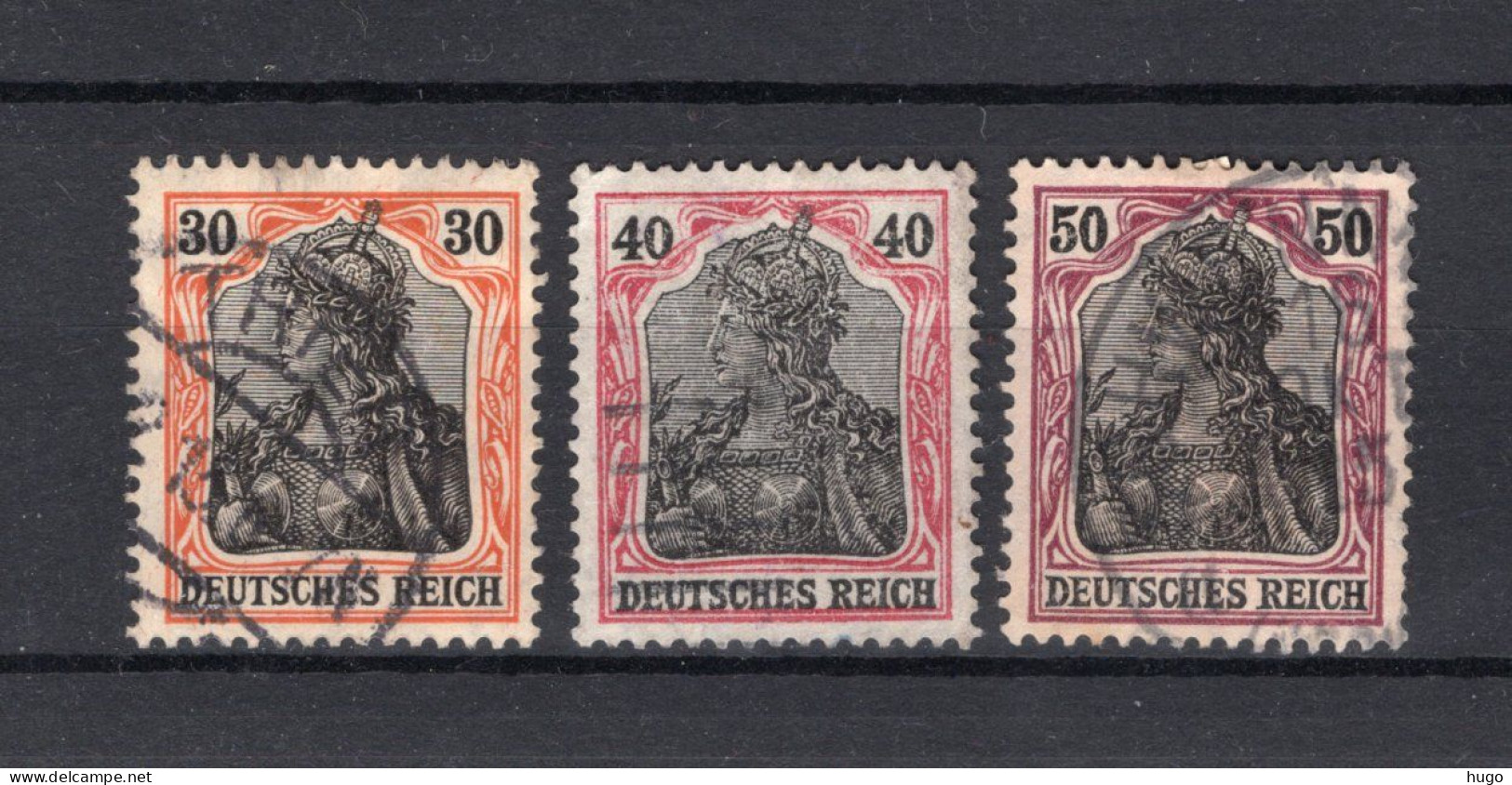 DEUTSCHES REICH Yt. 87/89° Gestempeld  - Used Stamps