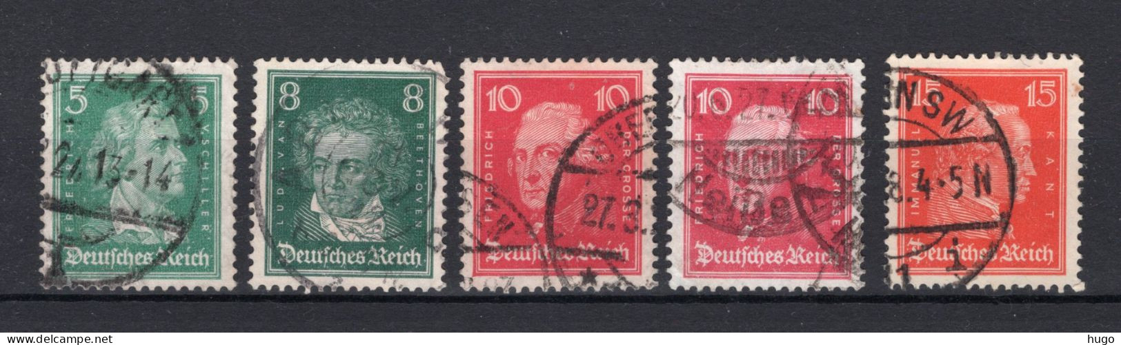 DEUTSCHES REICH Yt. 380/383° Gestempeld  - Used Stamps