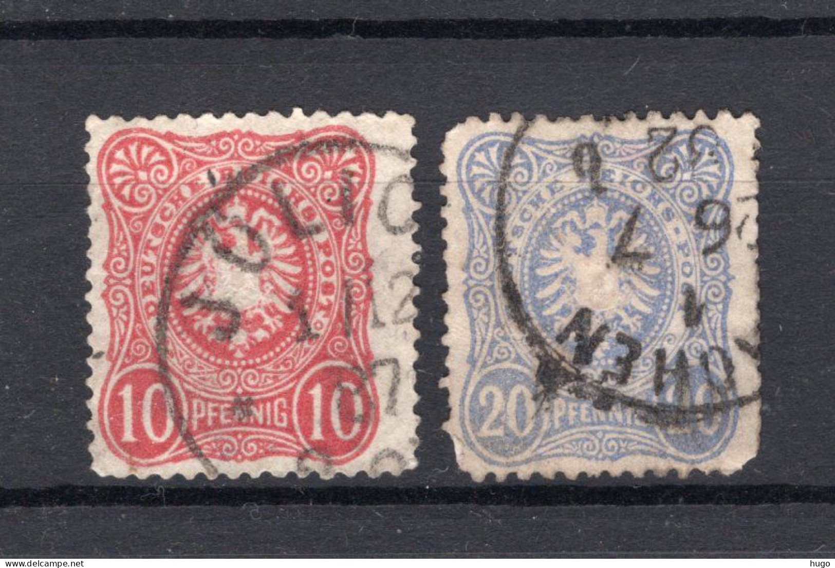 DEUTSCHES REICH Yt. 38/39° Gestempeld  - Used Stamps