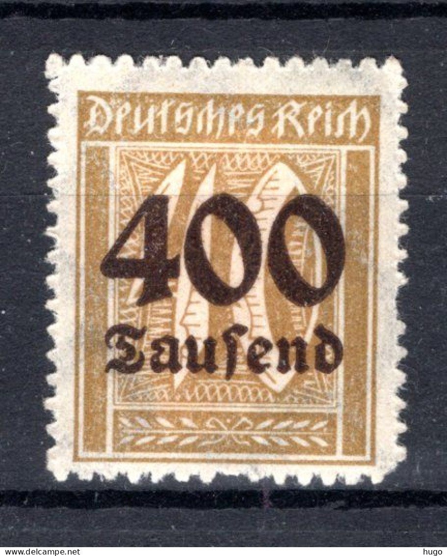 DEUTSCHES REICH Yt. 288 MH* 1923 - Neufs