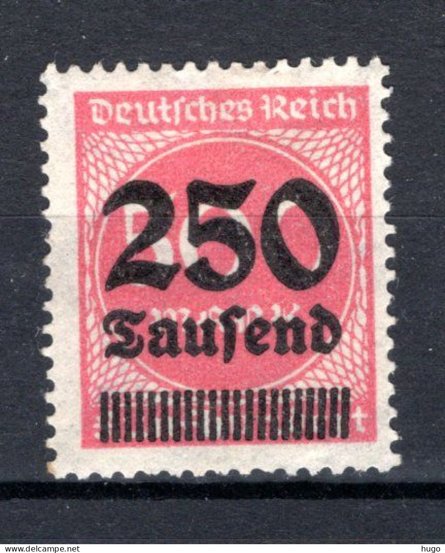 DEUTSCHES REICH Yt. 271 (*) 1923 - Unused Stamps