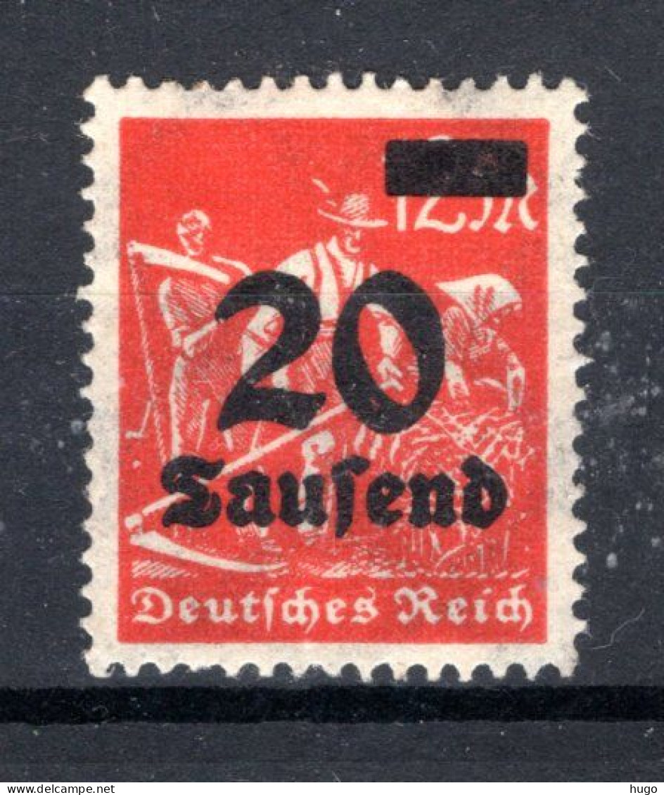 DEUTSCHES REICH Yt. 256 MH* 1923 - Unused Stamps