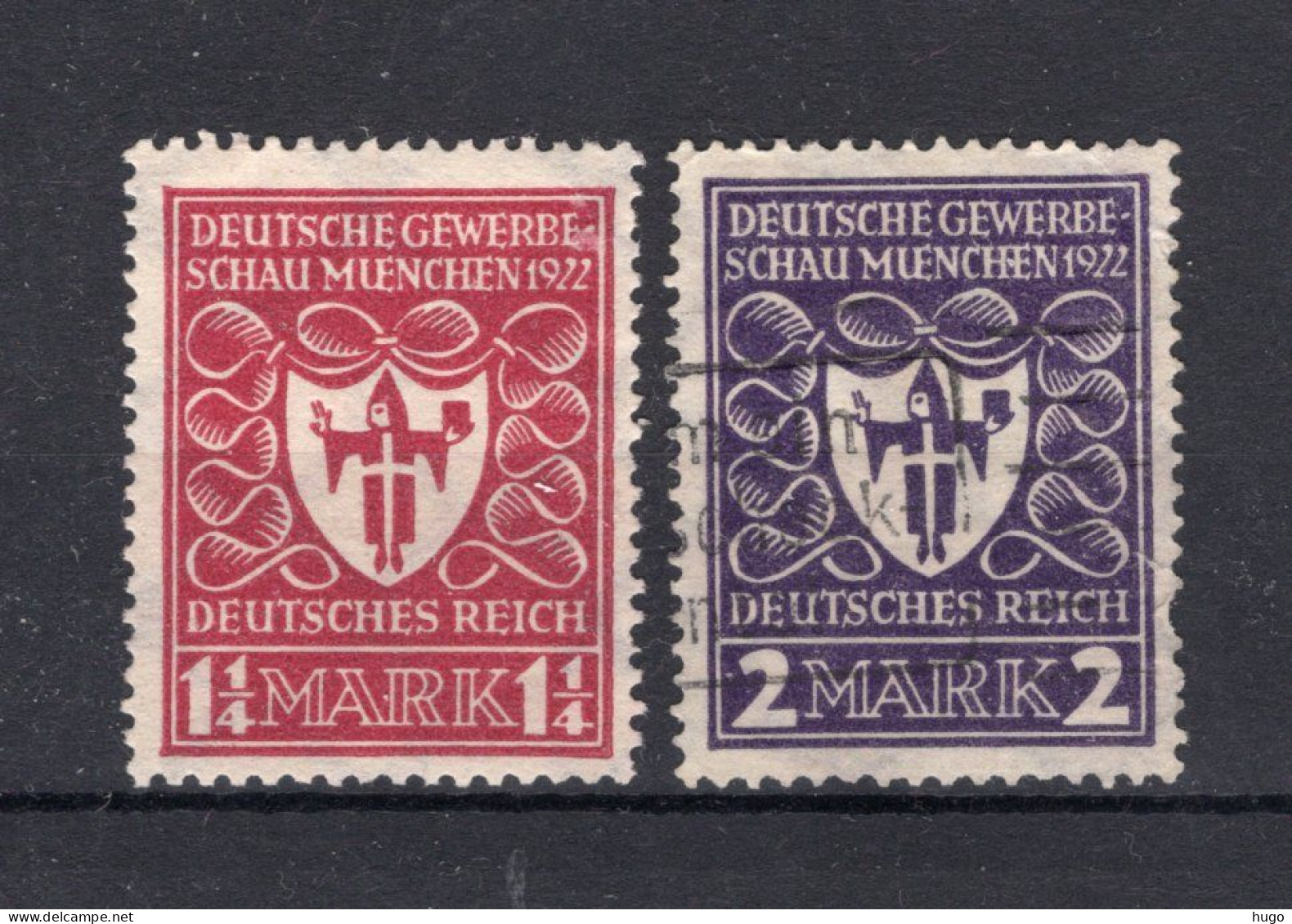 DEUTSCHES REICH Yt. 214/215° Gestempeld  - Used Stamps