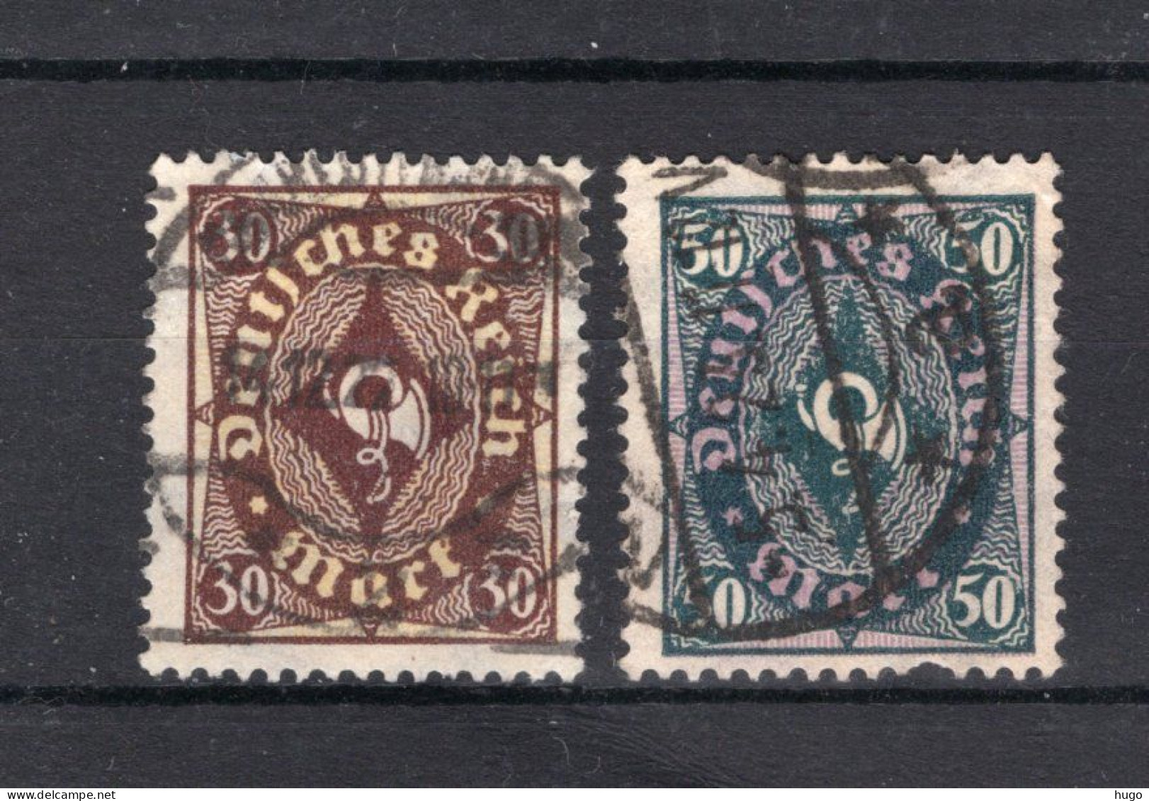 DEUTSCHES REICH Yt. 202/203° Gestempeld  - Used Stamps