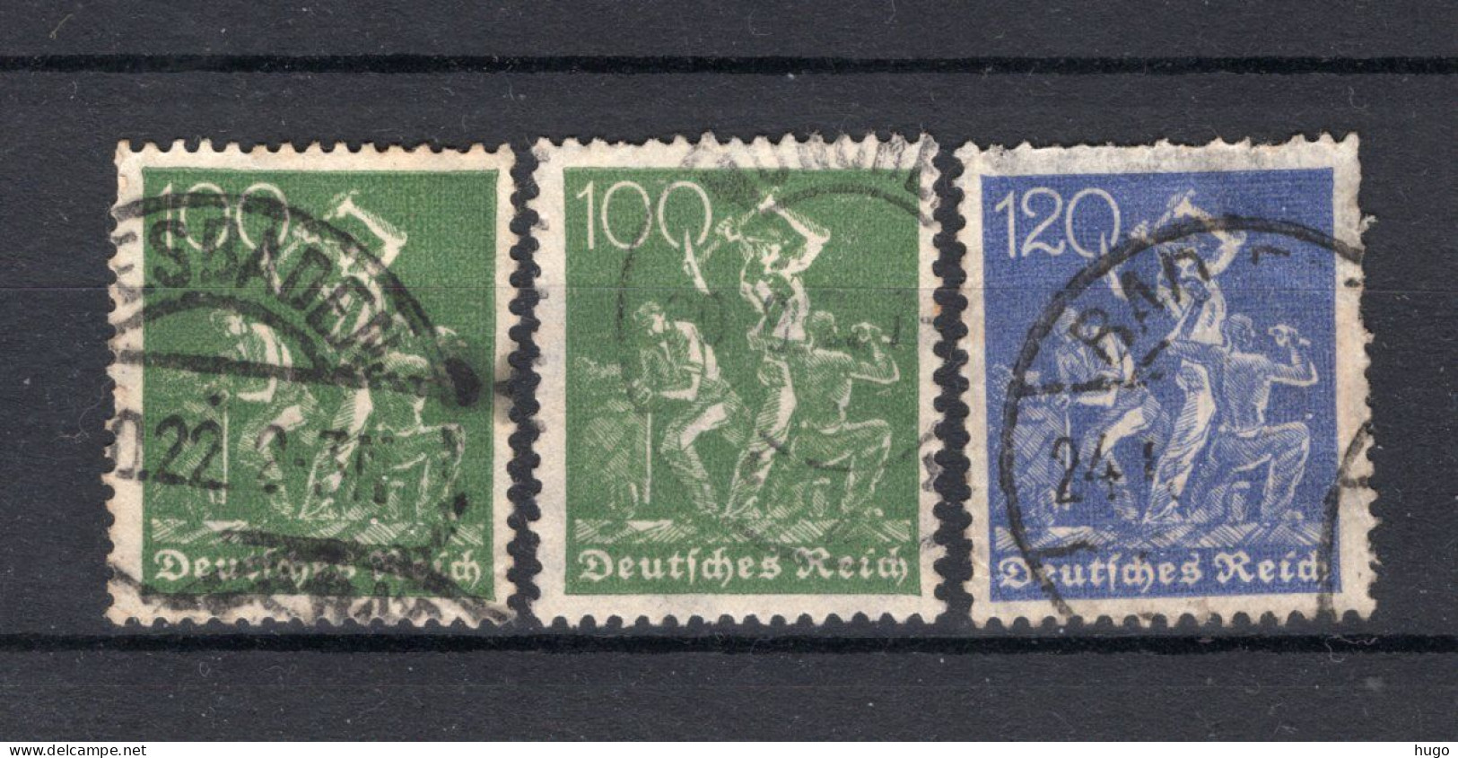 DEUTSCHES REICH Yt. 170/171° Gestempeld  - Used Stamps