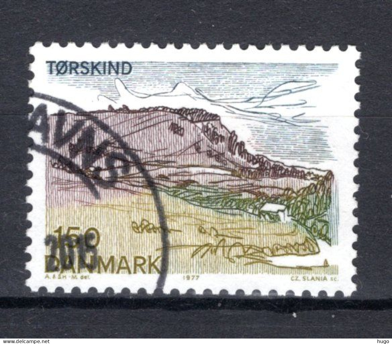 DENEMARKEN Yt. 644° Gestempeld 1977 - Oblitérés