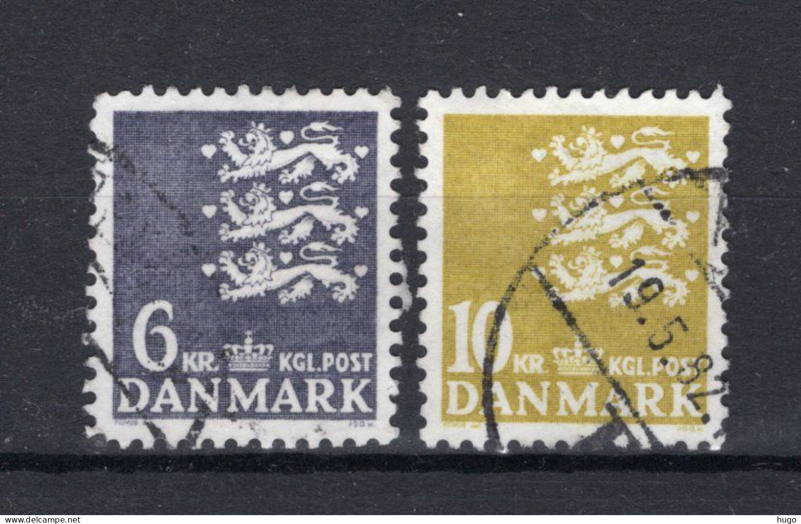 DENEMARKEN Yt. 627/628° Gestempeld 1976 - Oblitérés