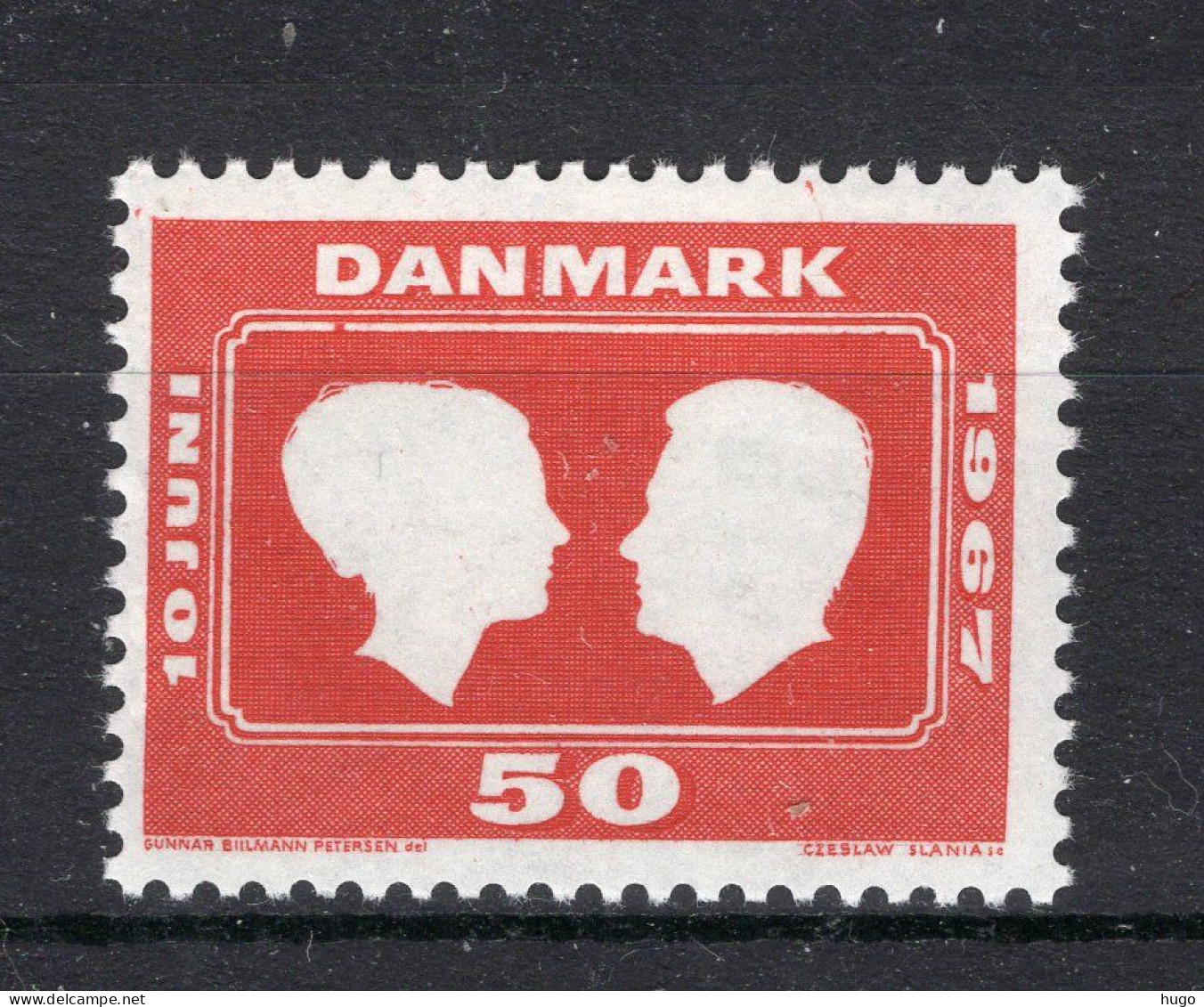 DENEMARKEN Yt. 464 MNH 1967-1970 -2 - Unused Stamps