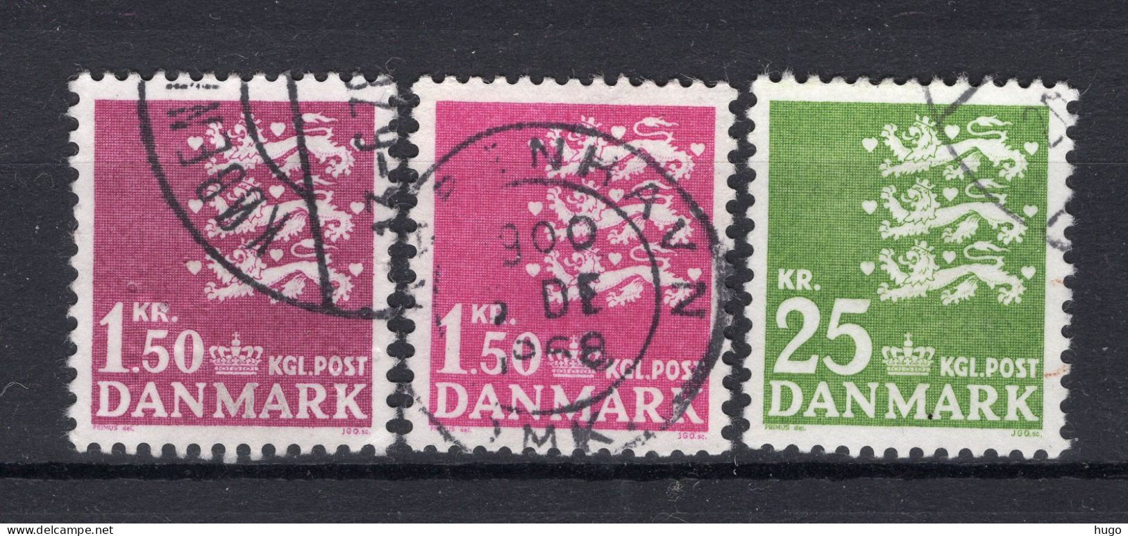 DENEMARKEN Yt. 409/410° Gestempeld 1962-1965 - Used Stamps