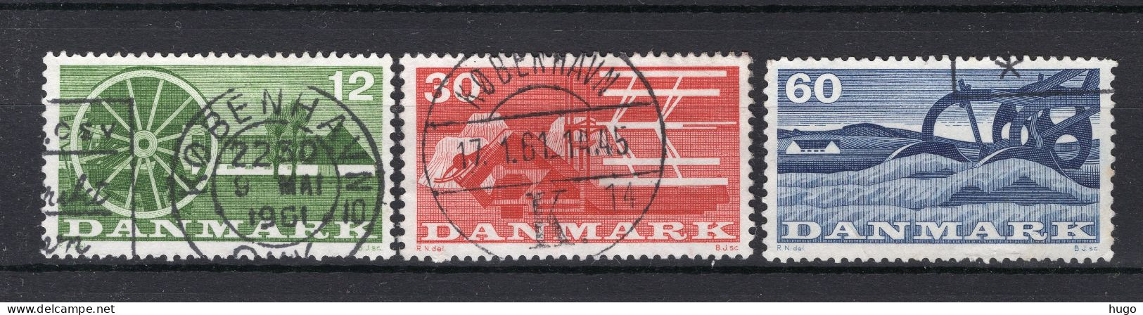 DENEMARKEN Yt. 386/388° Gestempeld 1960 - Oblitérés