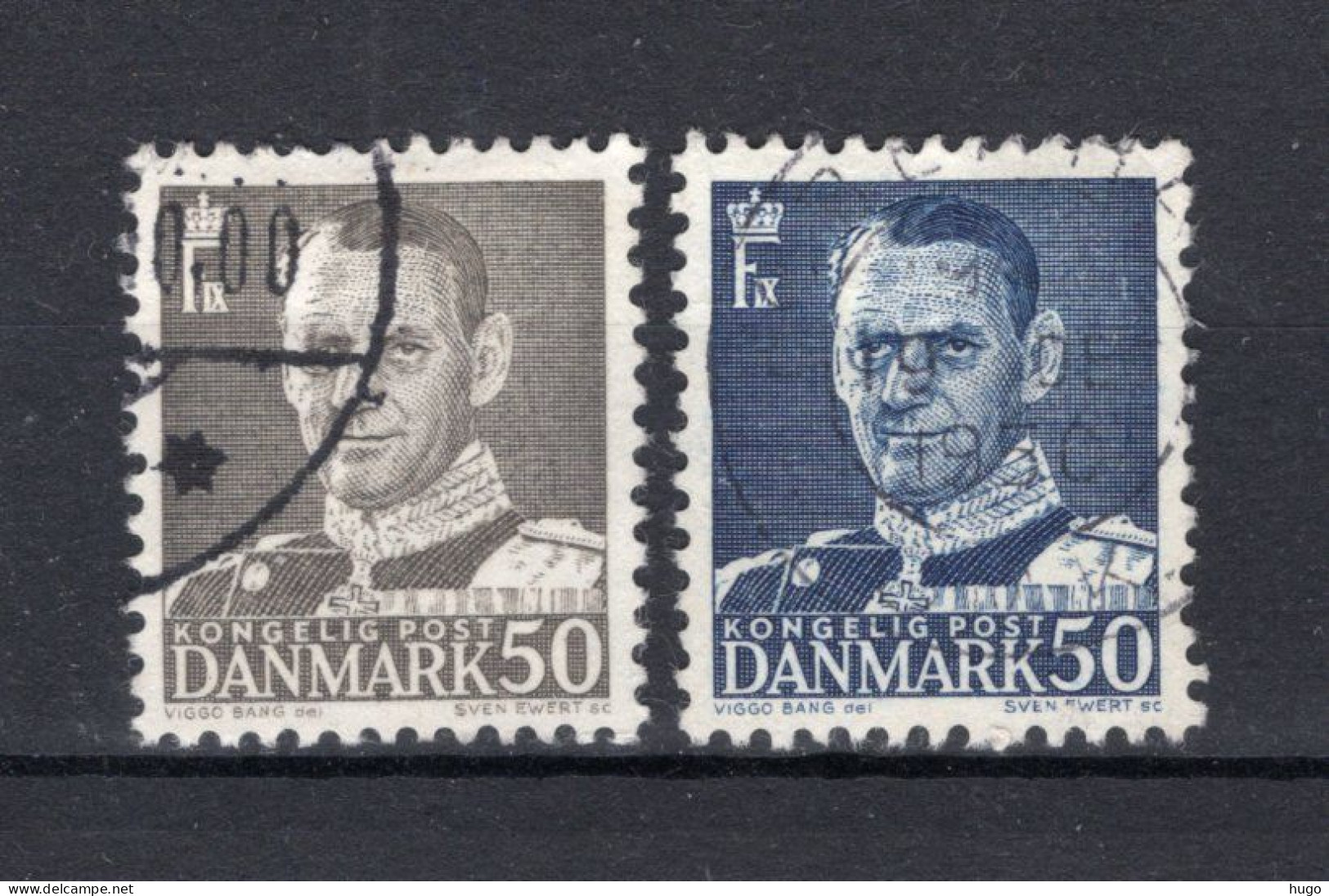 DENEMARKEN Yt. 326/327° Gestempeld 1948-1953 - Used Stamps