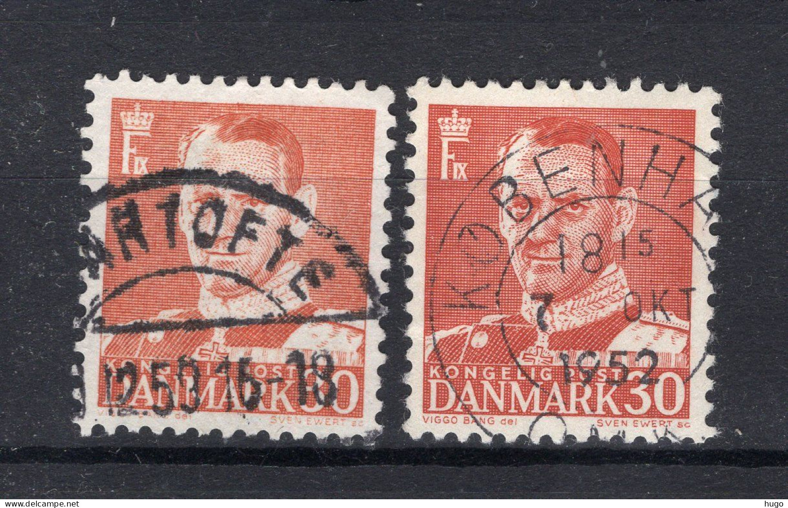 DENEMARKEN Yt. 321A° Gestempeld 1948-1953 - Gebraucht