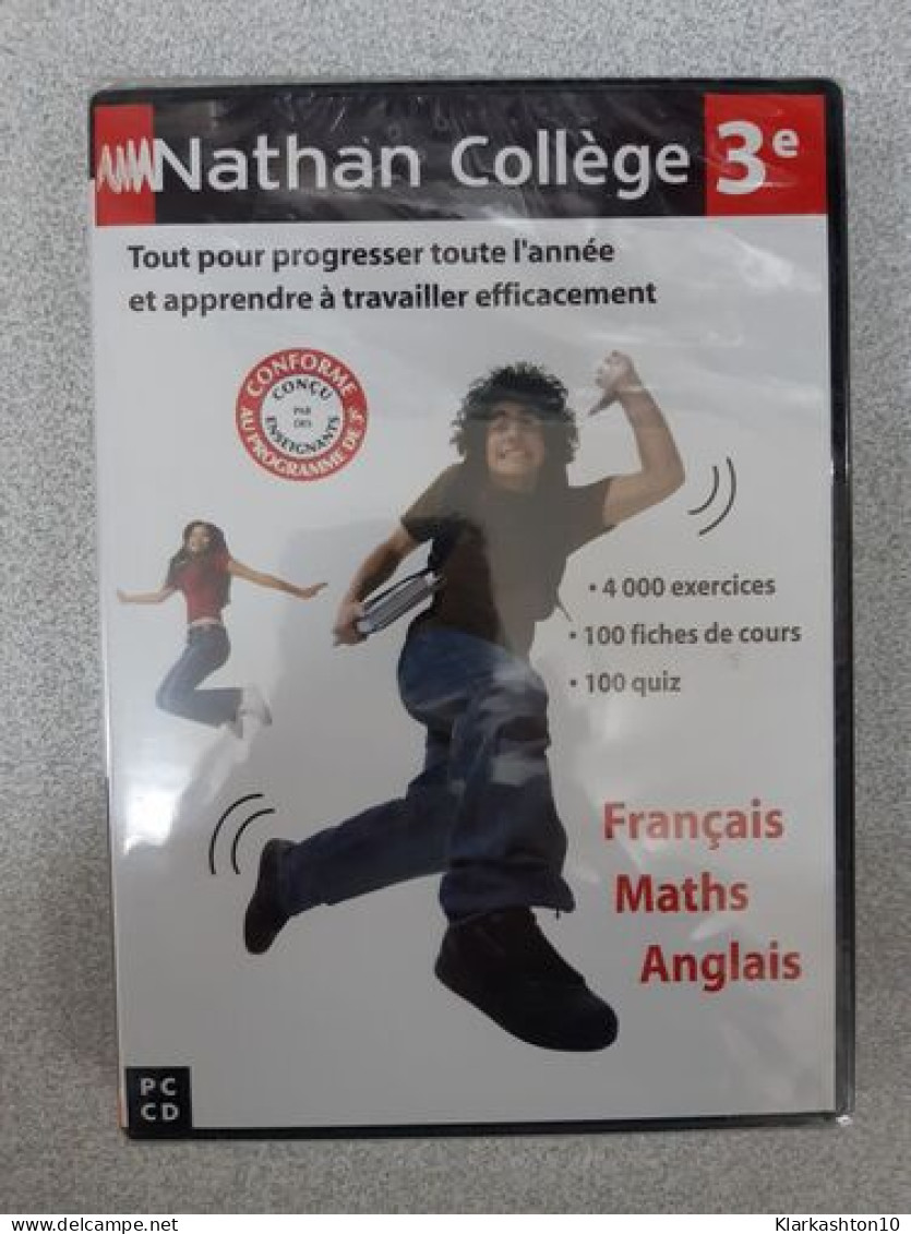 DVD Education - Nathan Collège 3ème - Sonstige & Ohne Zuordnung