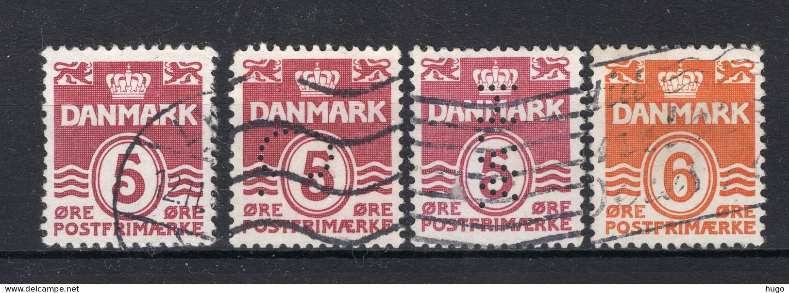 DENEMARKEN Yt. 254/255° Gestempeld 1938-1943 - Oblitérés