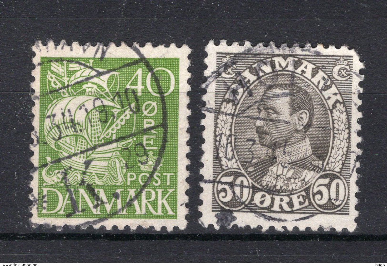 DENEMARKEN Yt. 221/222° Gestempeld 1933-1940 - Used Stamps
