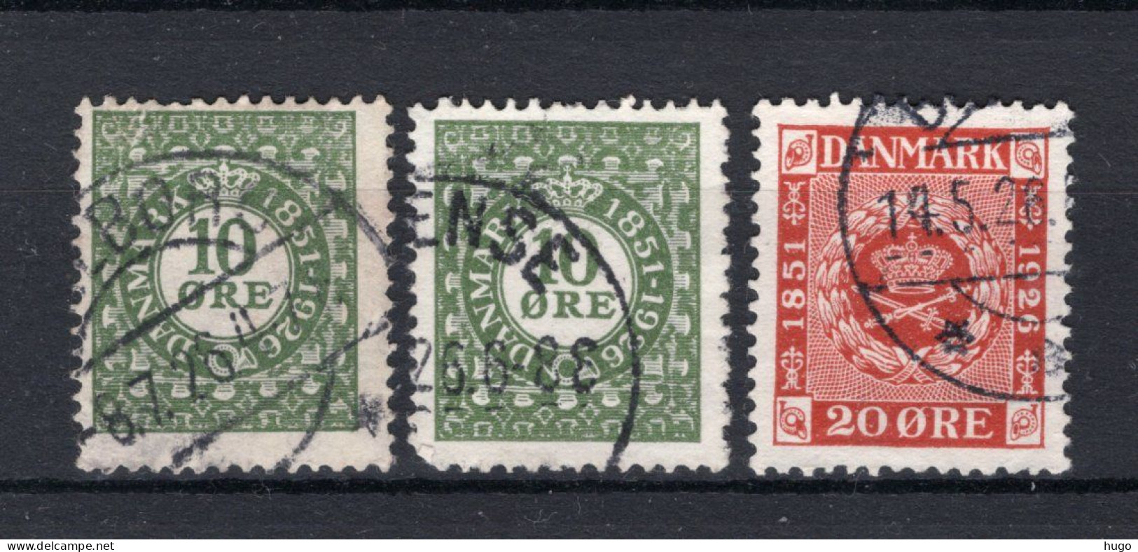 DENEMARKEN Yt. 165/166° Gestempeld 1926 - Used Stamps