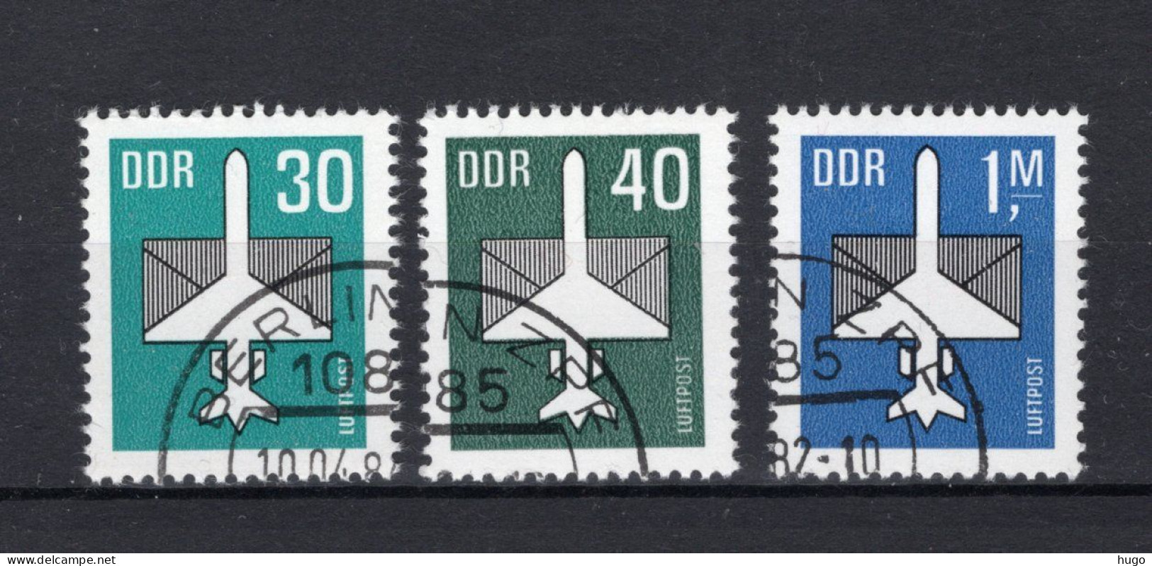 DDR Yt. PA8/10° Gestempeld Luchtpost 1982 - Gebraucht