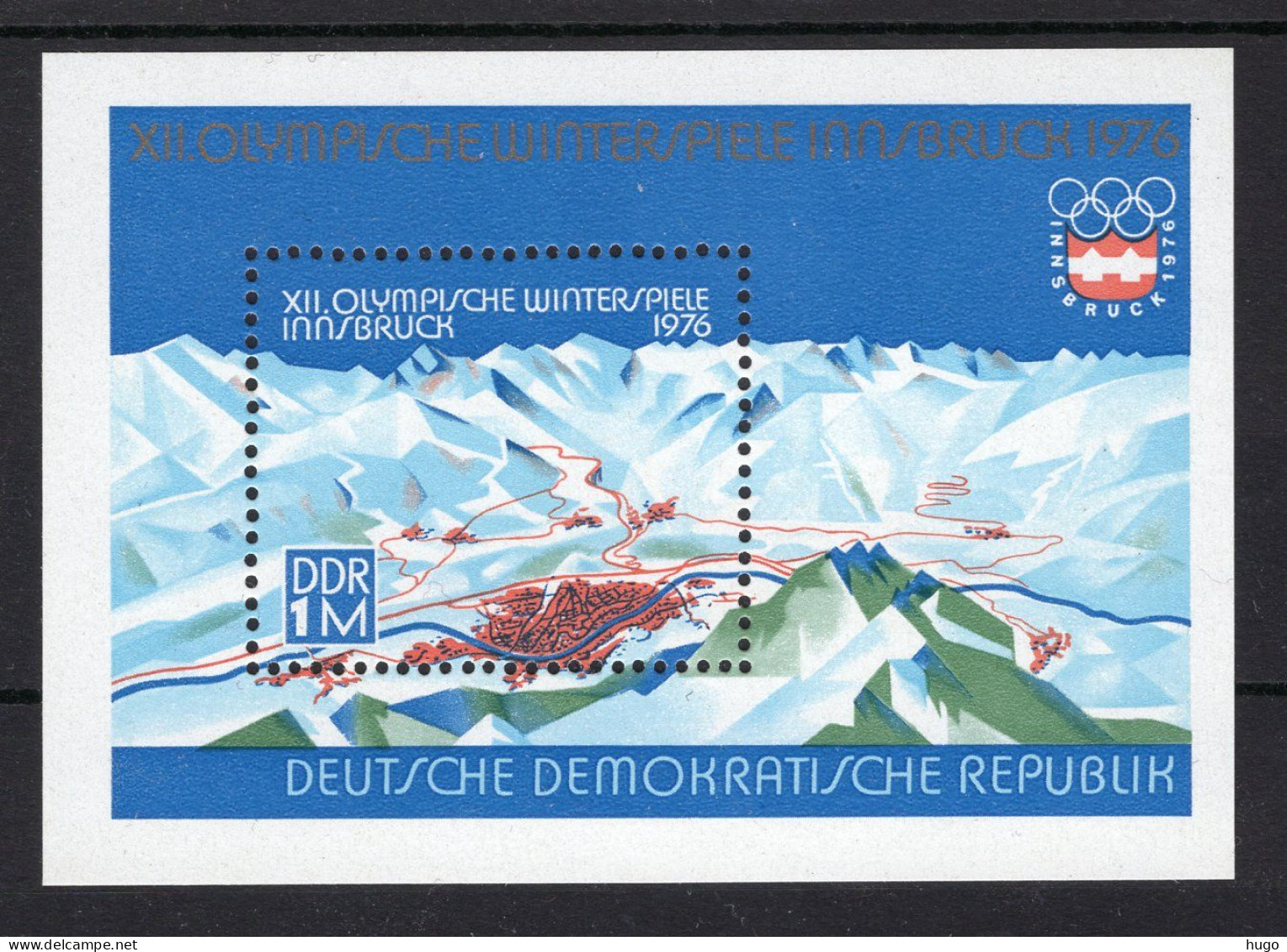 DDR Yt. Blok BF38 MNH 1975 - Autres & Non Classés