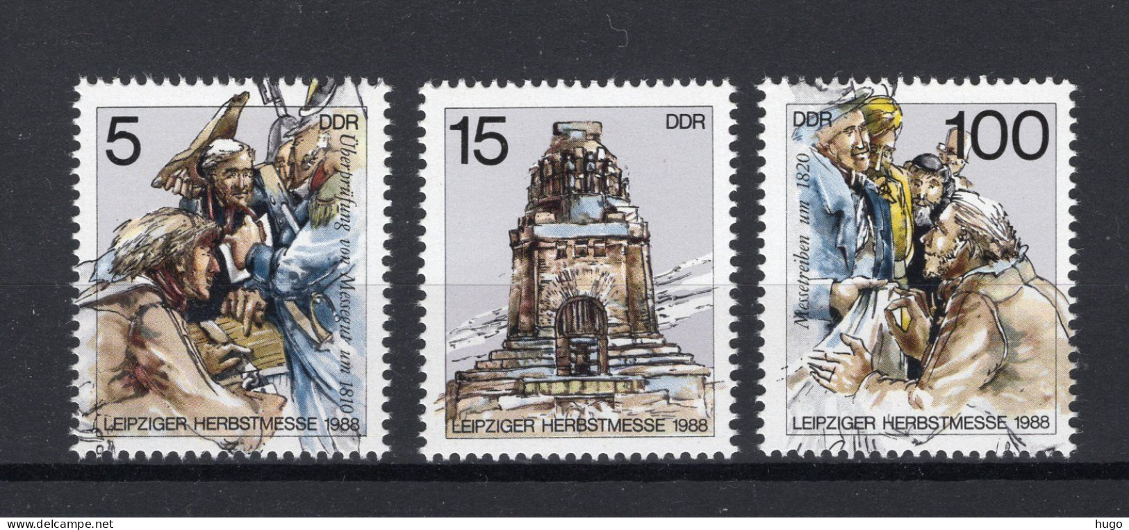 DDR Yt. BF94A MNH Zegel Uit Blok BF94 1988 - Autres & Non Classés