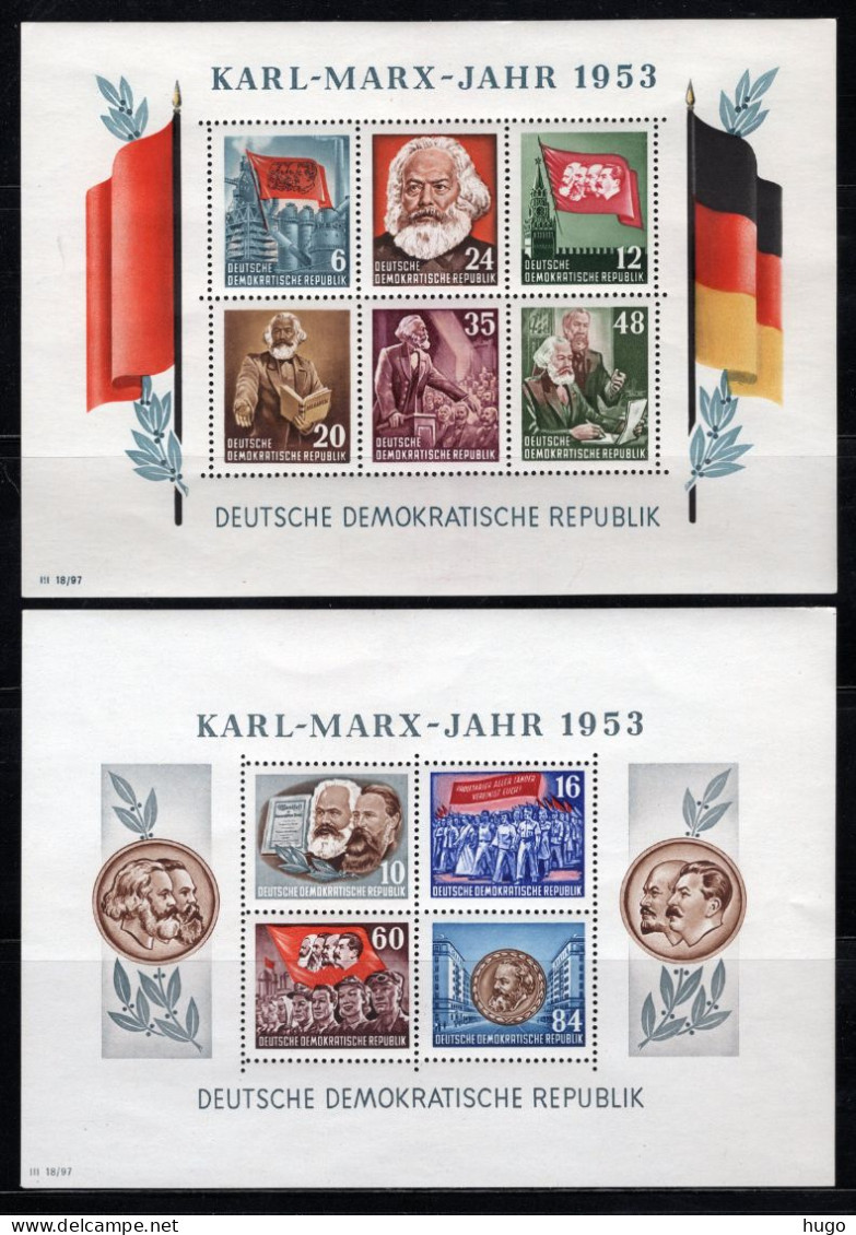 DDR Yt. BF2/3 MNH 1953 - Autres & Non Classés