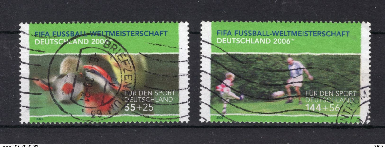 DUITSLAND Yt. 2155/2156° Gestempeld 2003 - Used Stamps