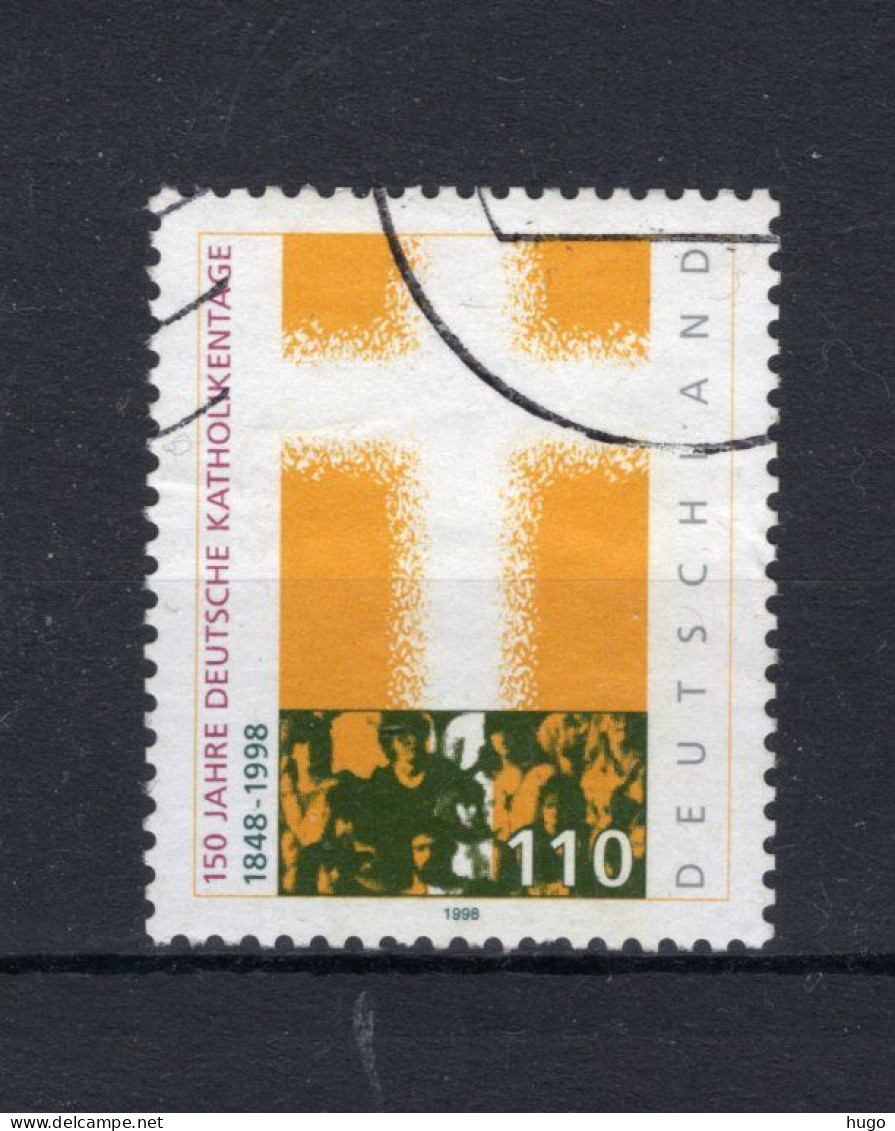 DUITSLAND Yt. 1827° Gestempeld 1998 - Used Stamps