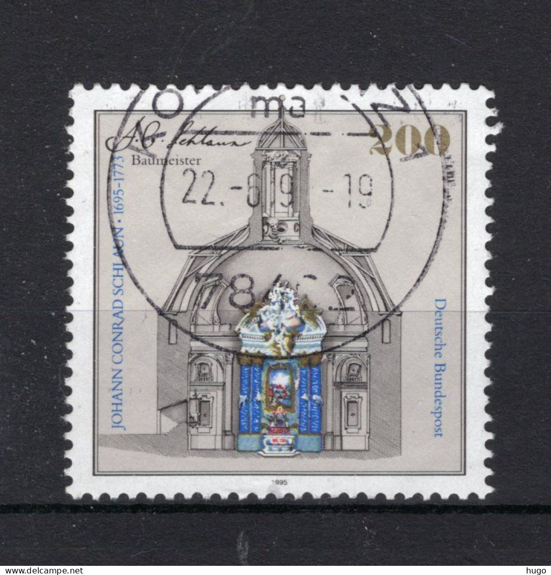 DUITSLAND Yt. 1619° Gestempeld 1995 - Used Stamps
