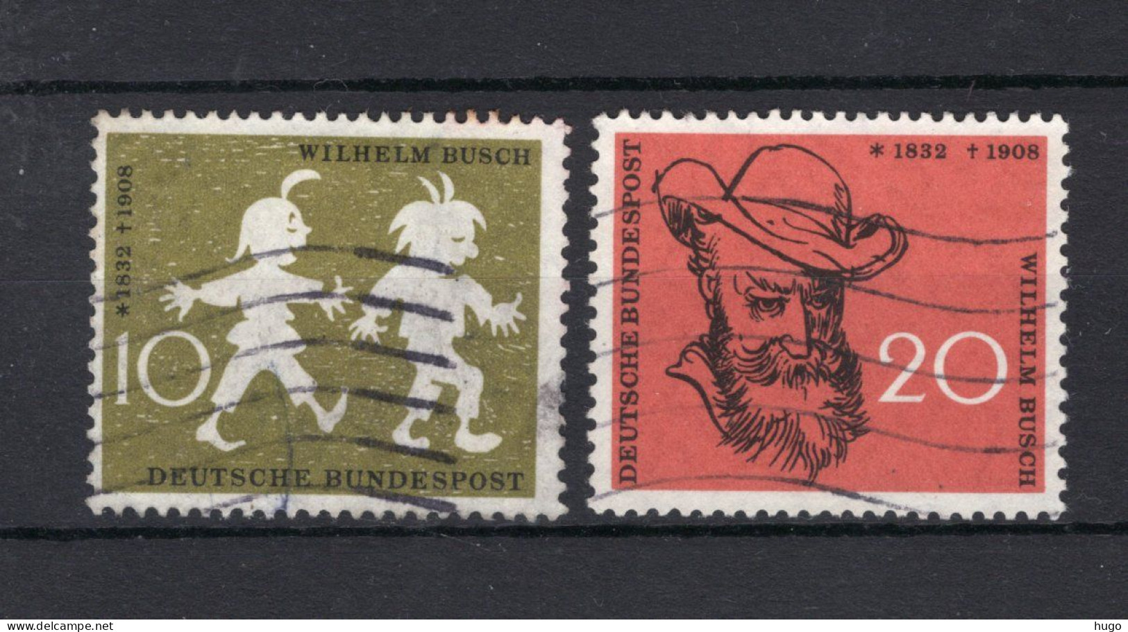 DUITSLAND Yt. 153/154° Gestempeld 1958 - Used Stamps