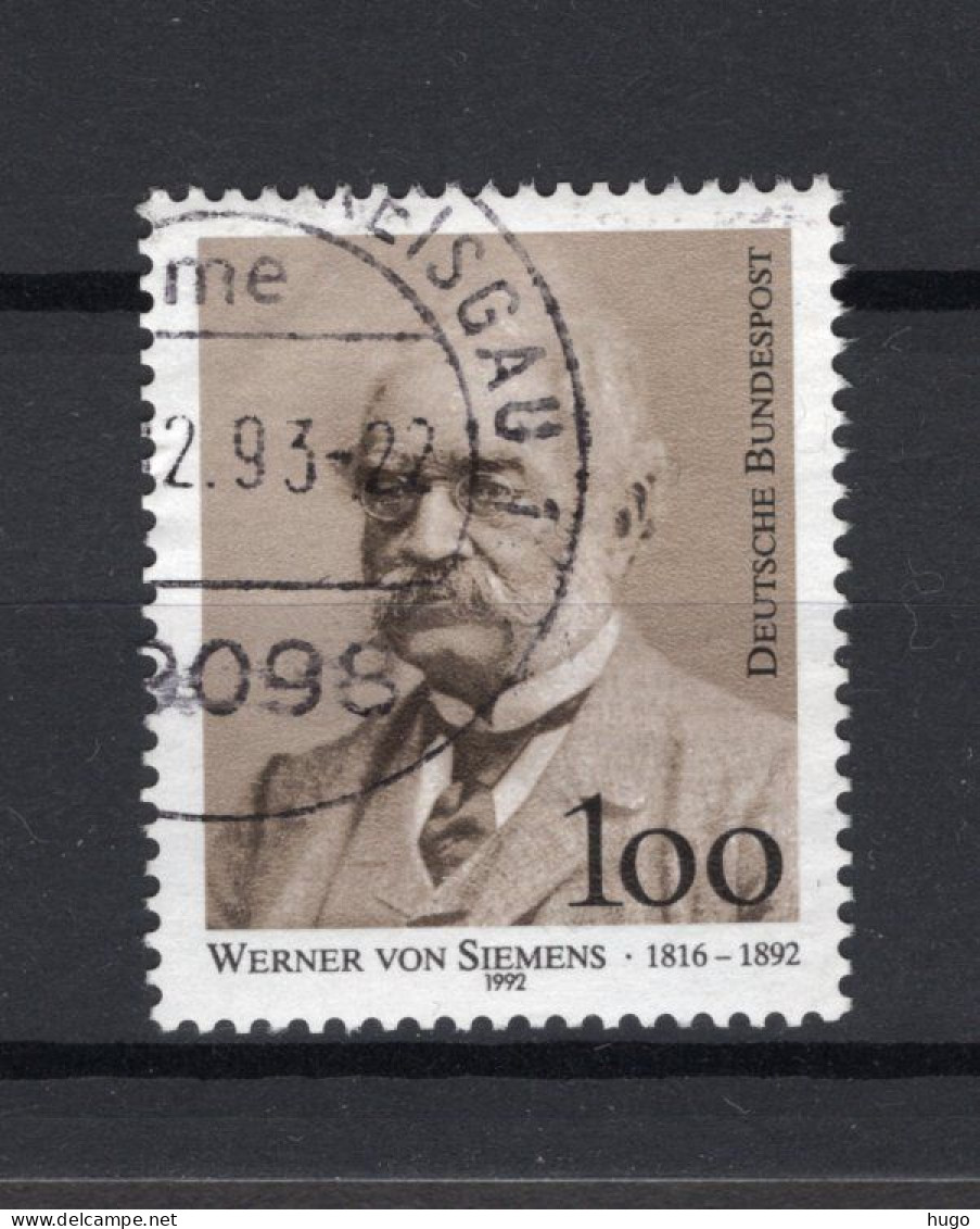 DUITSLAND Yt. 1474° Gestempeld 1992 - Used Stamps