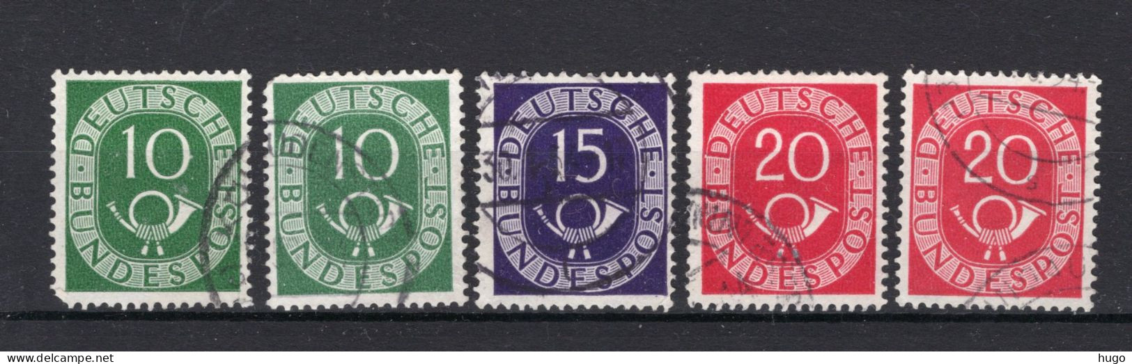 DUITSLAND Yt. 14/16° Gestempeld 1951-1952 - Used Stamps