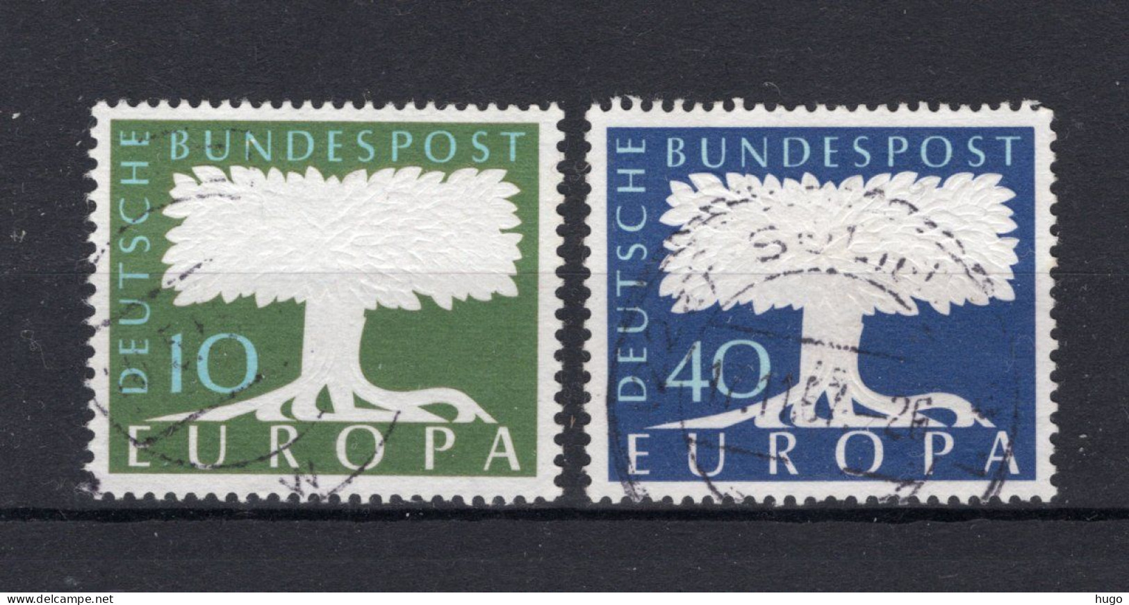 DUITSLAND Yt. 140/141° Gestempeld 1957 - Used Stamps