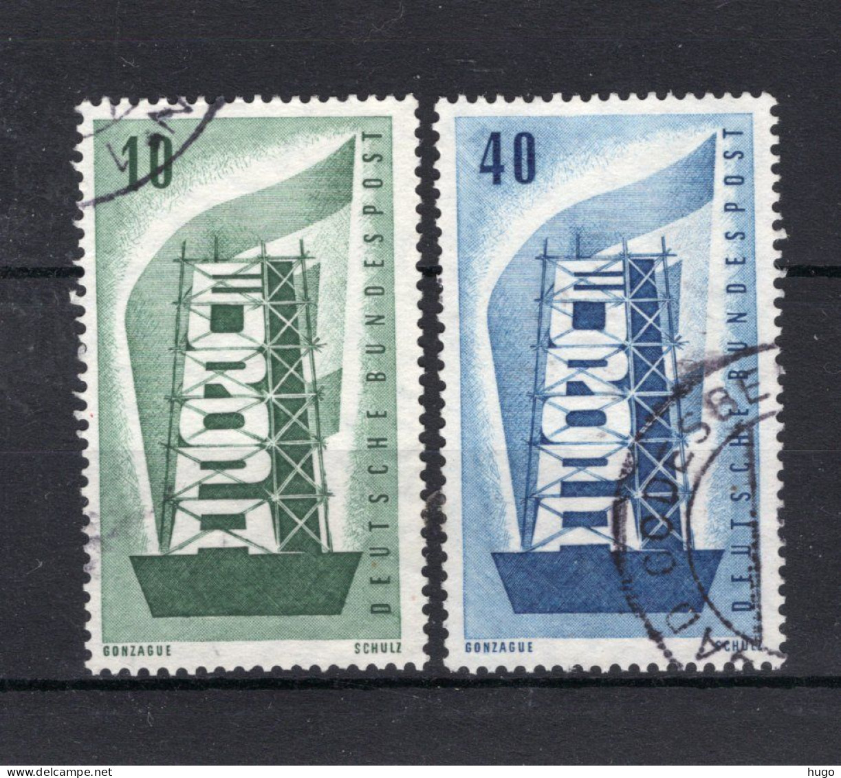 DUITSLAND Yt. 117/118° Gestempeld 1956 - Used Stamps