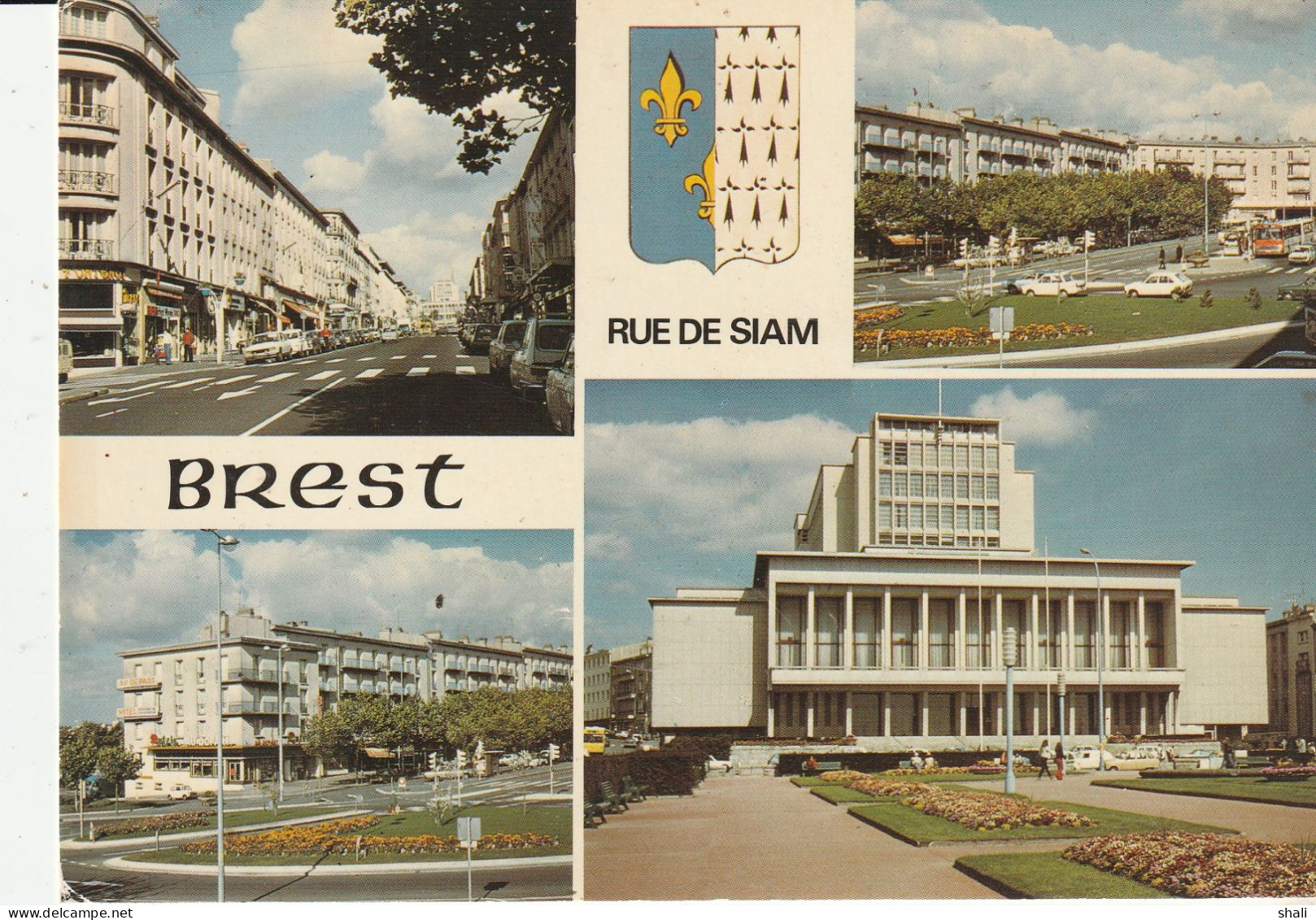 CPSM BREST RUE DE SIAM - Brest