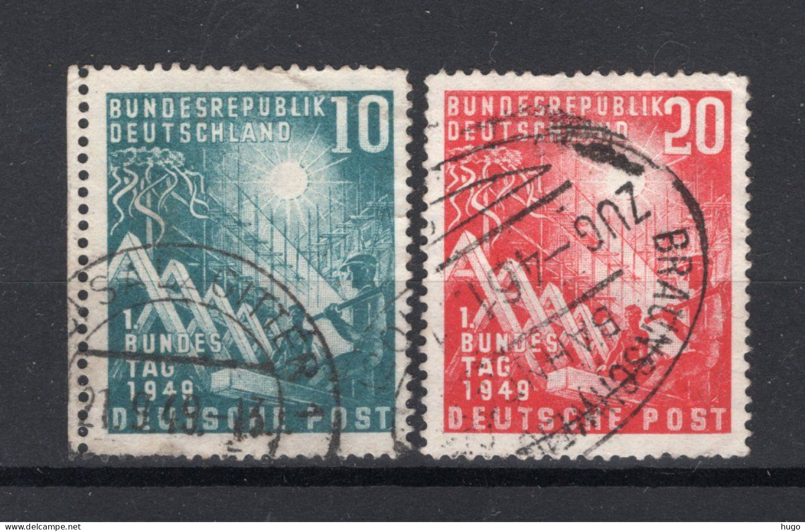 DUITSLAND Yt. 1/2° Gestempeld 1949 - Used Stamps
