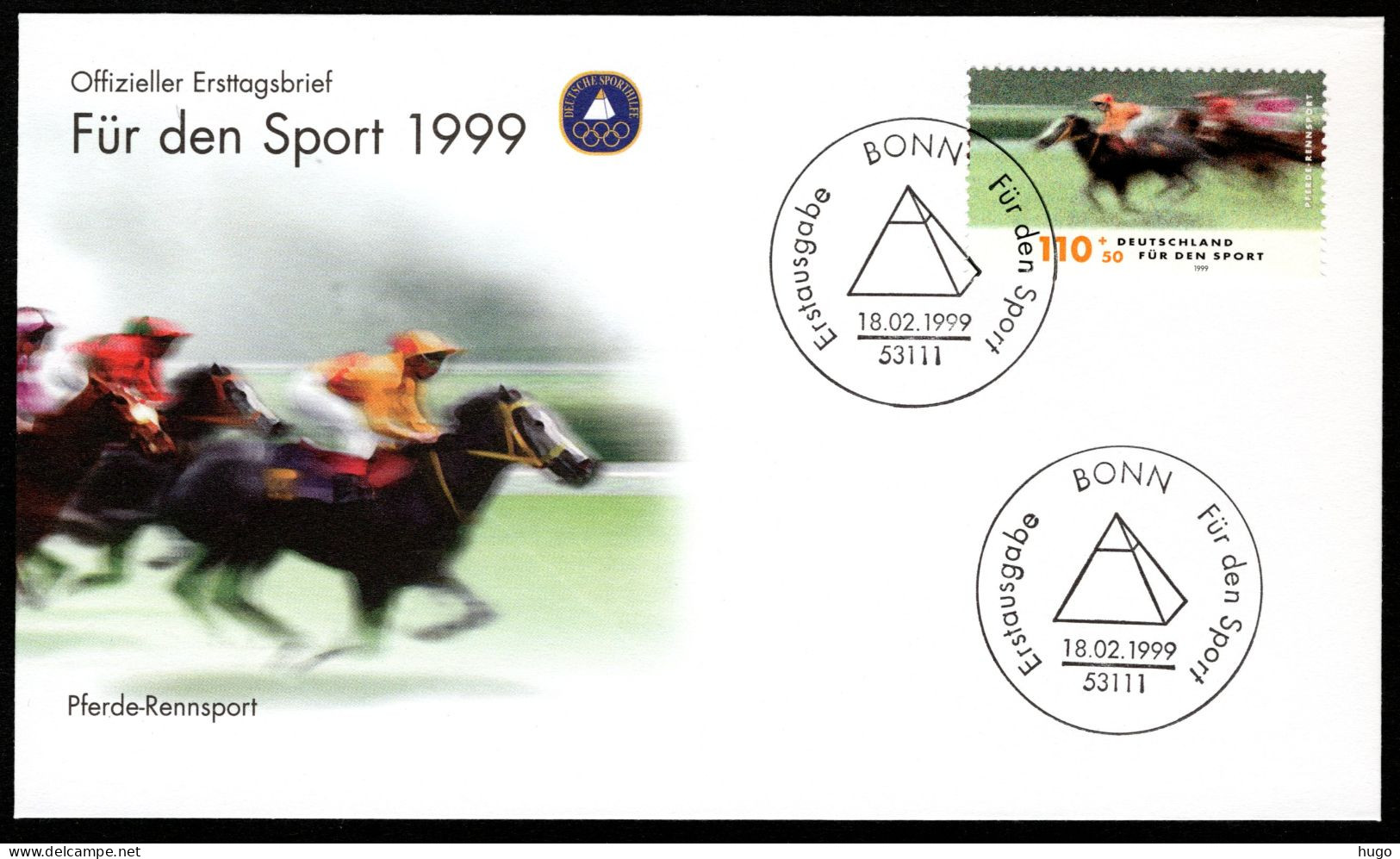 DUITSLAND Mi. 2033 FDC 1999 - Andere & Zonder Classificatie