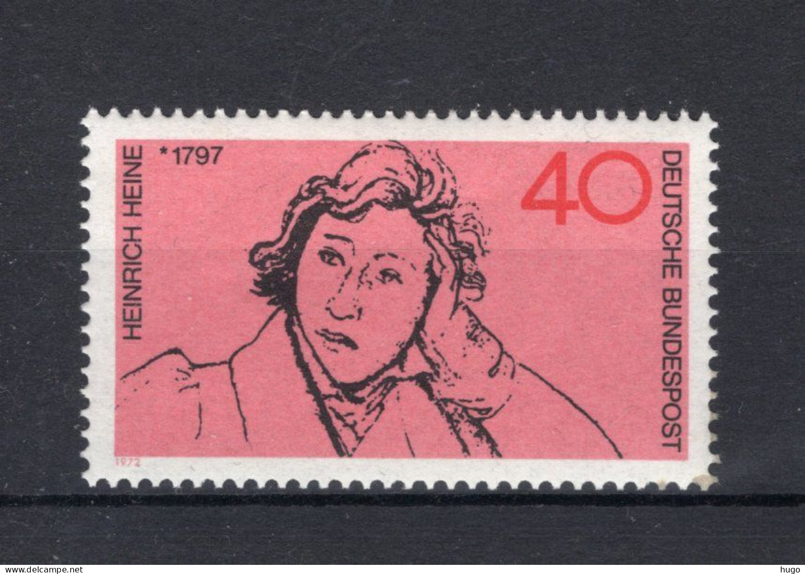 DUITSLAND Yt. 602 MH 1972 - Unused Stamps