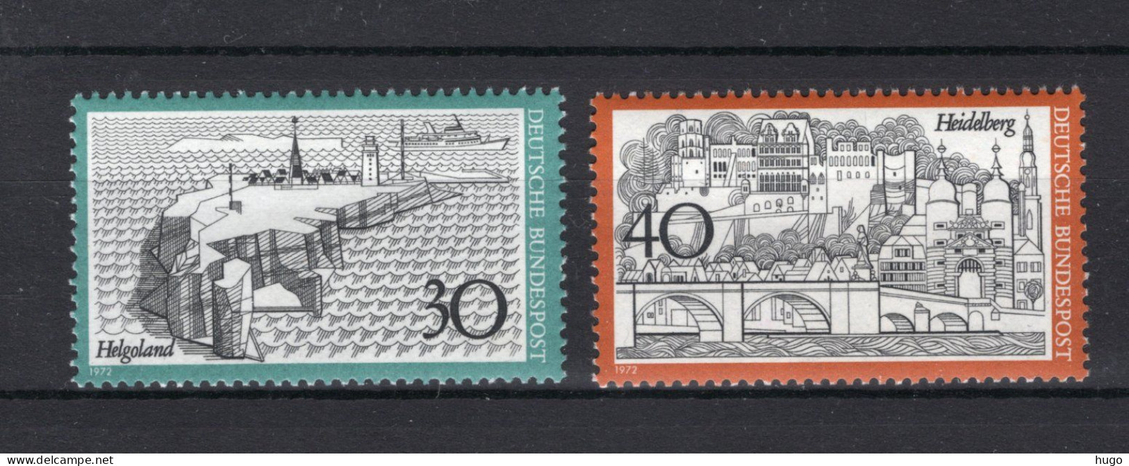 DUITSLAND Yt. 596/597 MNH 1972 - Unused Stamps