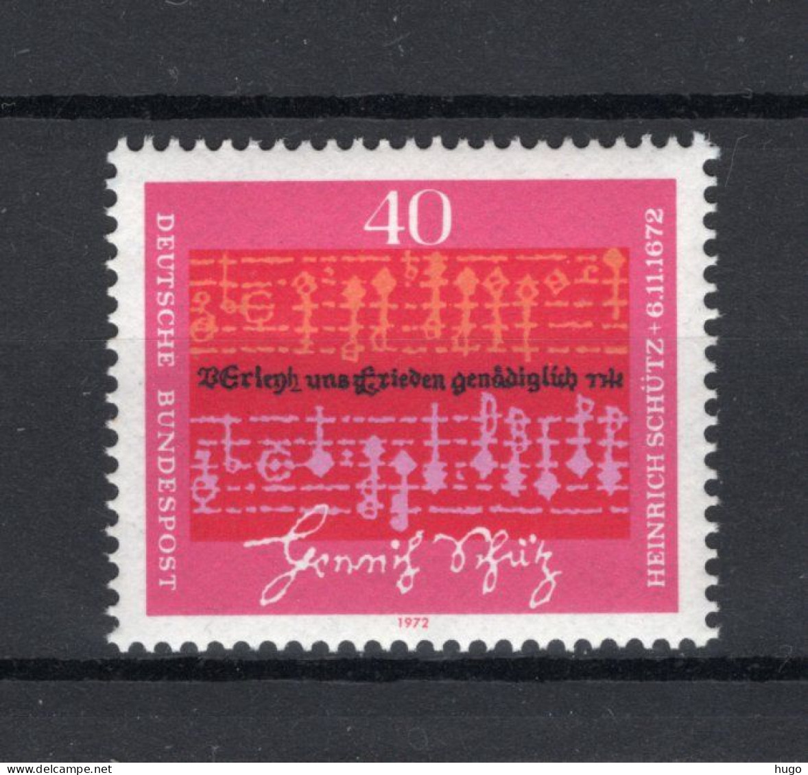 DUITSLAND Yt. 591 MNH 1972 - Unused Stamps