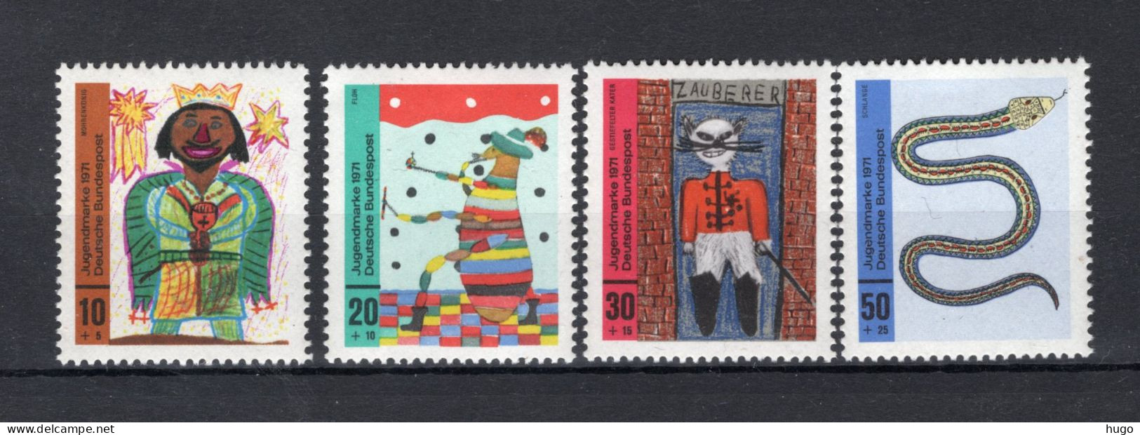 DUITSLAND Yt. 524/527 MNH 1971 -1 - Ungebraucht