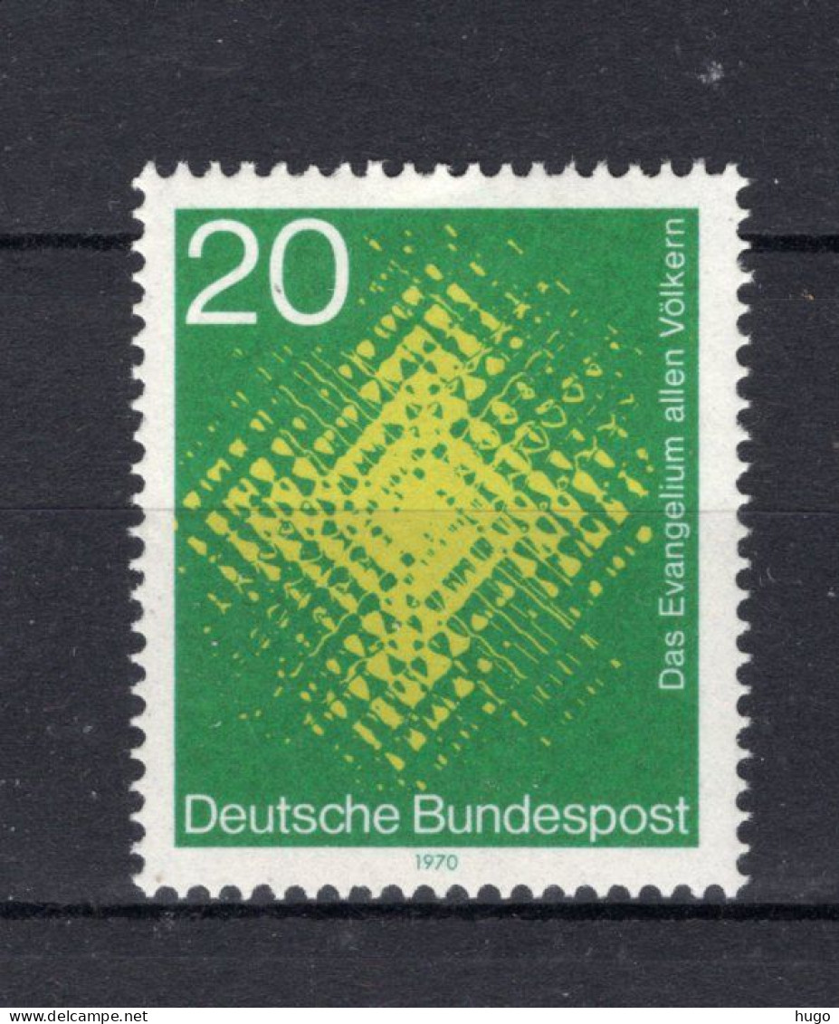 DUITSLAND Yt. 494 MH 1970 - Ungebraucht