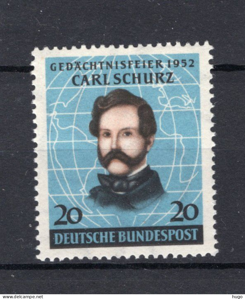 DUITSLAND Yt. 41 MNH 1952 - Neufs