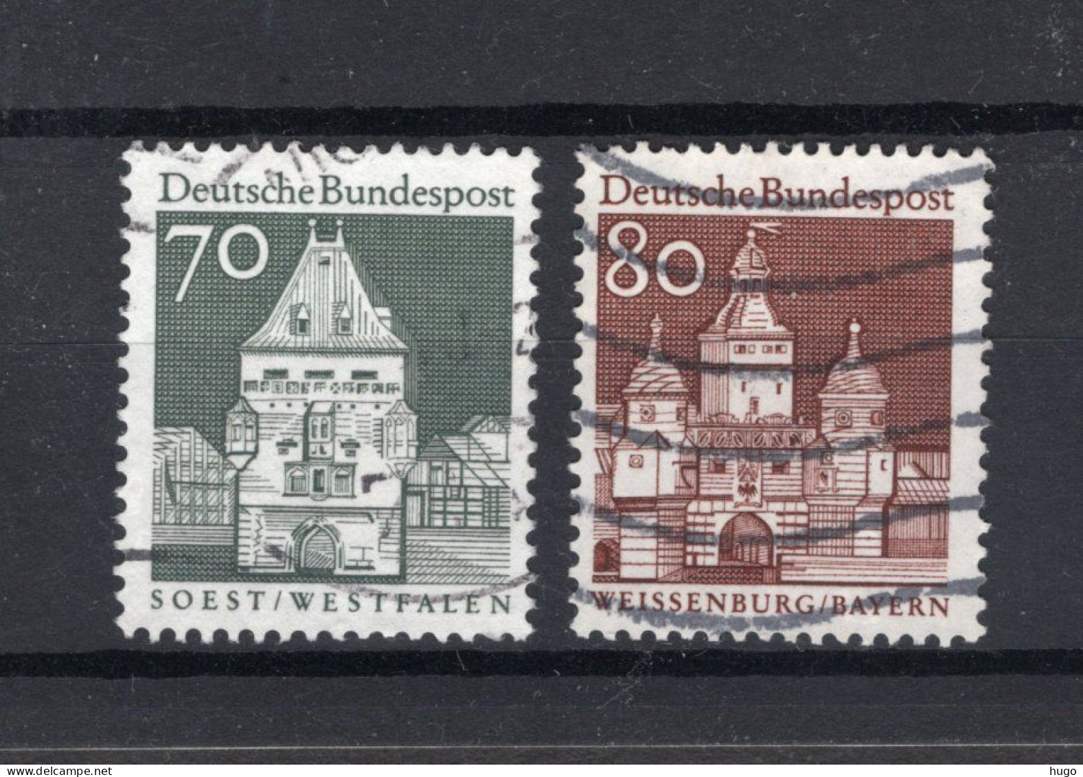 DUITSLAND Yt. 396/397° Gestempeld 1967-1969 - Used Stamps