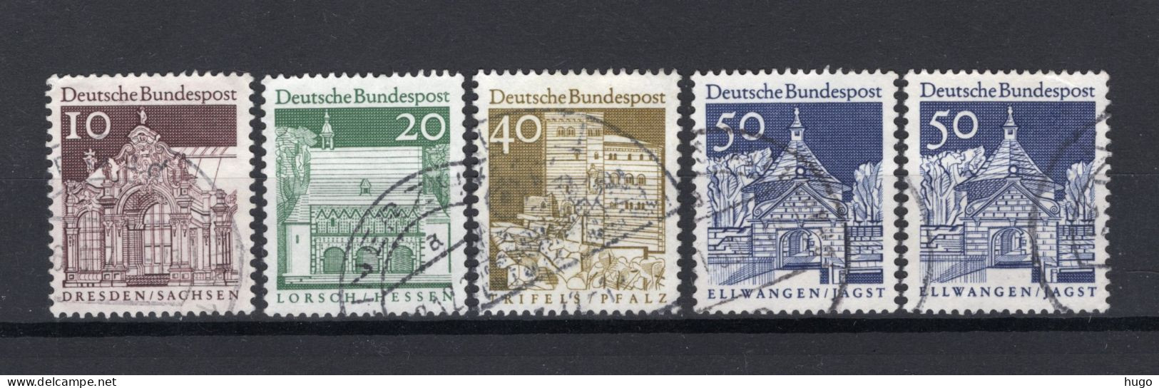 DUITSLAND Yt. 391/394° Gestempeld 1967-1969 - Used Stamps