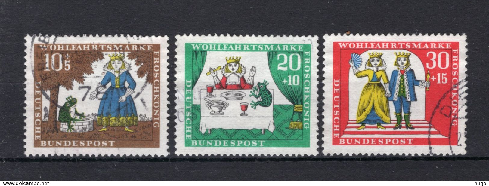 DUITSLAND Yt. 380/382° Gestempeld 1966 - Used Stamps