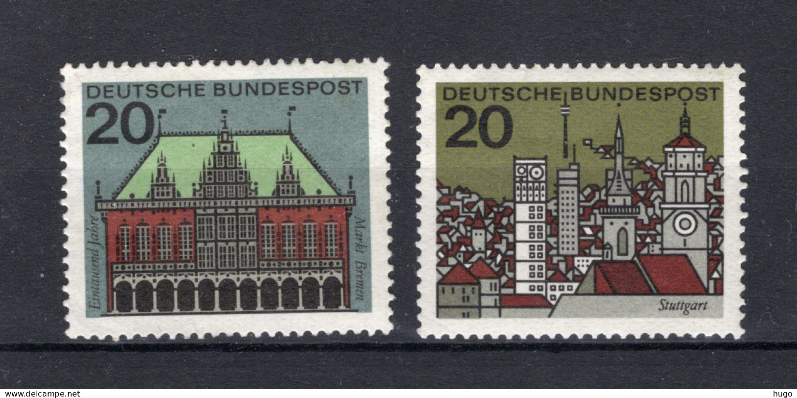 DUITSLAND Yt. 295B/295C MH 1964 - Unused Stamps