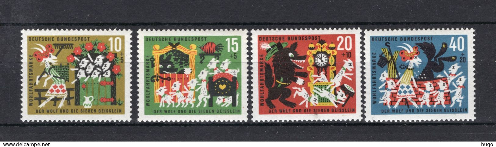 DUITSLAND Yt. 280/283 MNH 1963 - Unused Stamps
